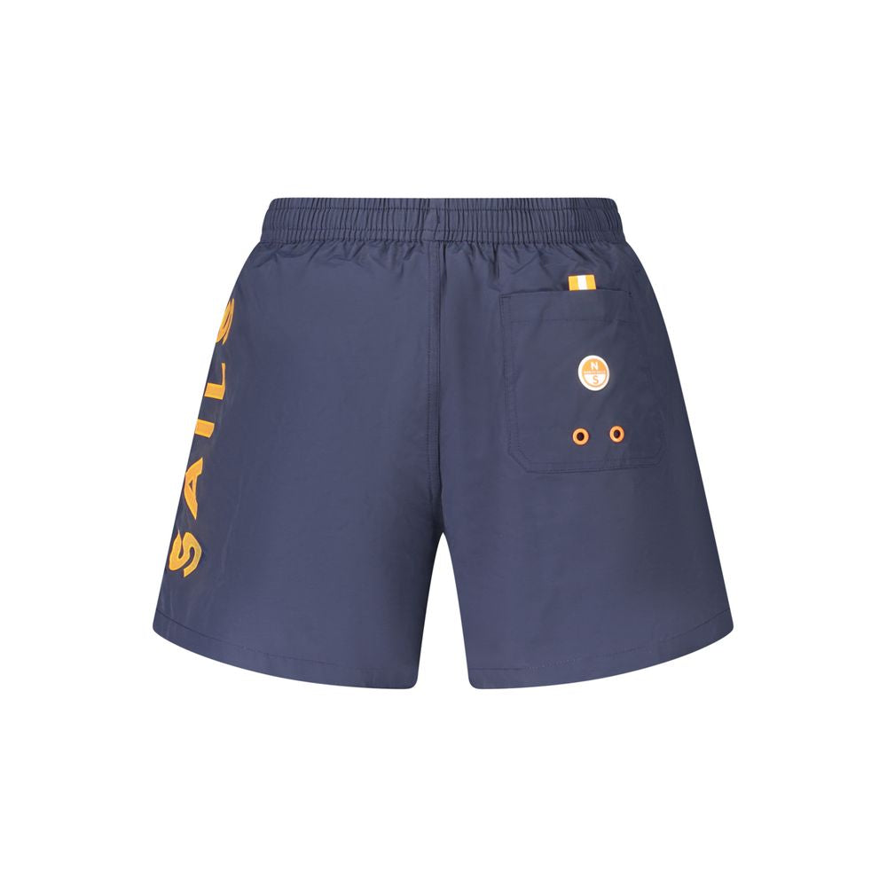 North Sails Blue Cotton Swimwear