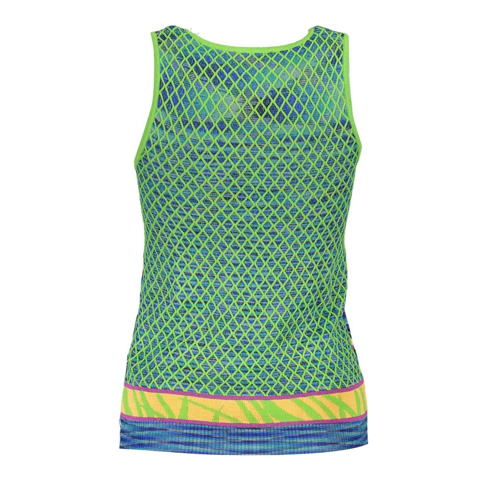 Desigual Green Cotton Tank Top