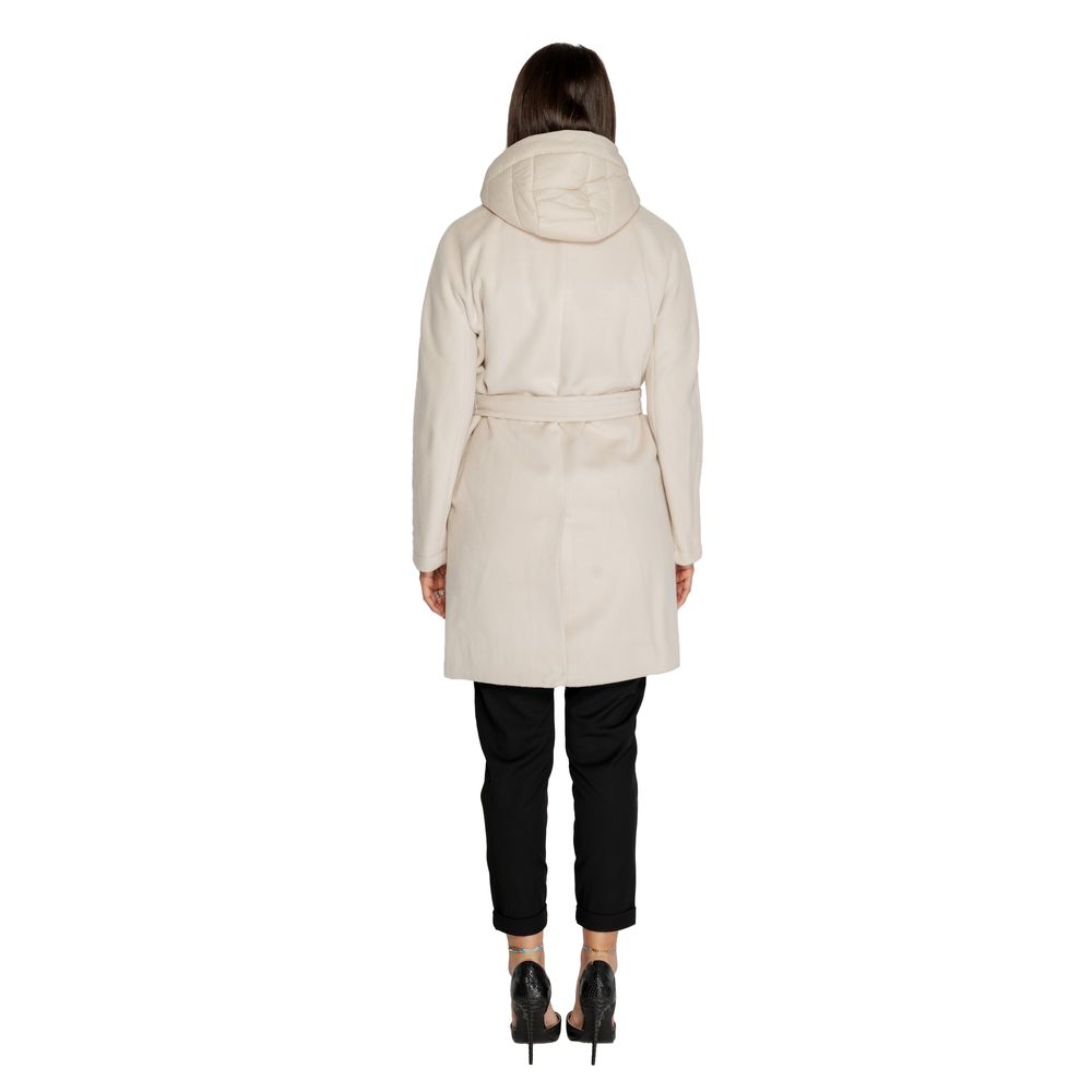 Cleré Beige Polyester Coat