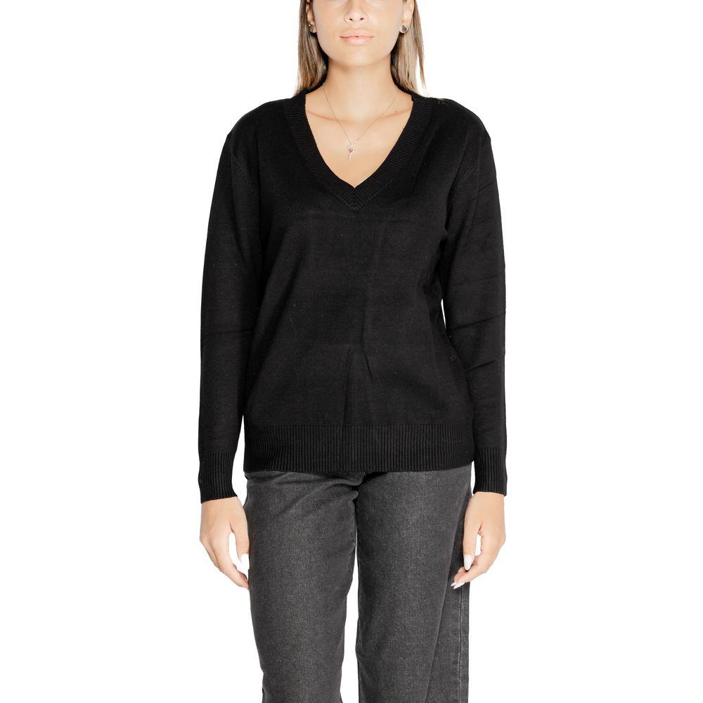 Cleré Black Viscose Sweatshirt