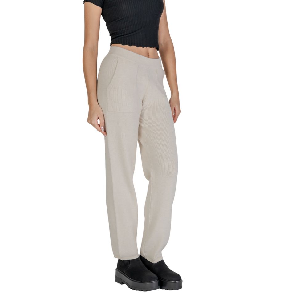 Cleré Beige Viscose Pant