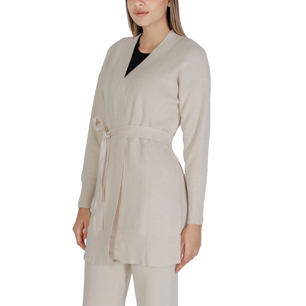 Cleré Beige Viscose Cardigan
