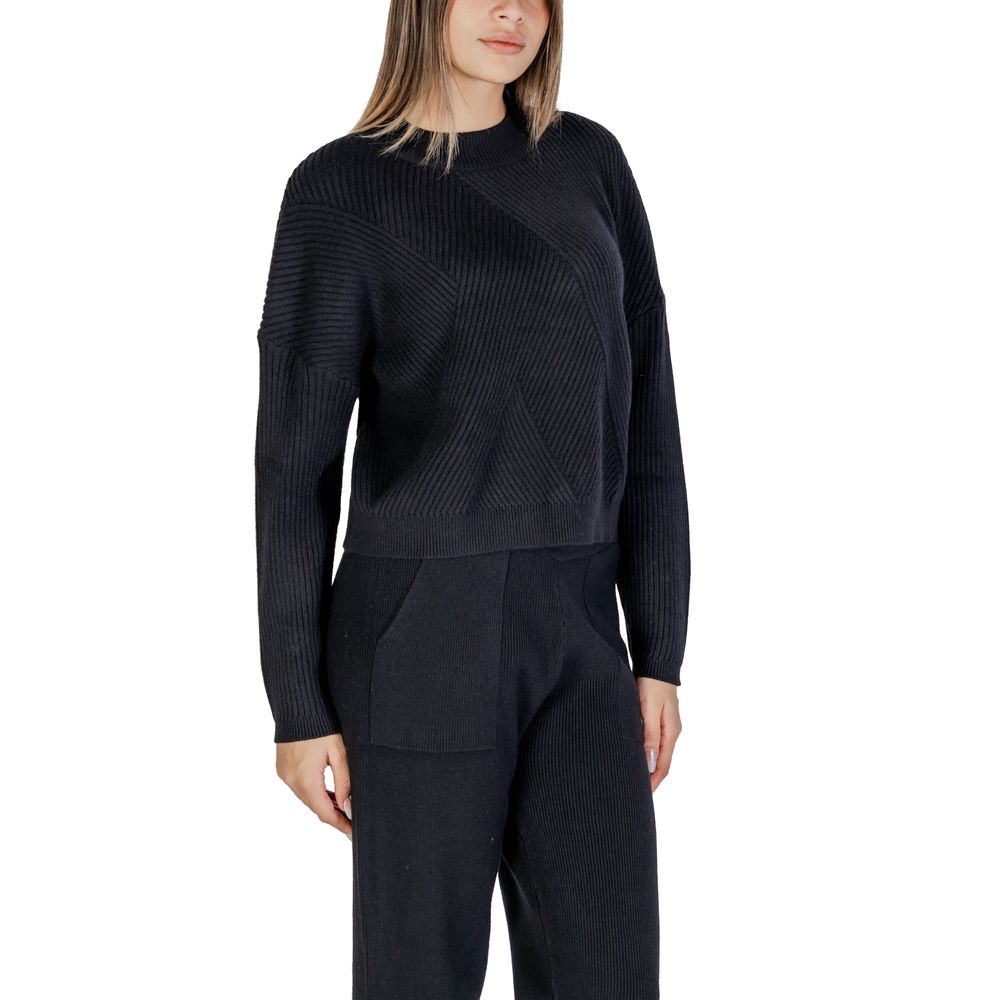 Cleré Black Viscose Sweater