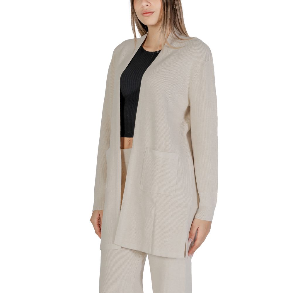 Cleré Beige Viscose Cardigan