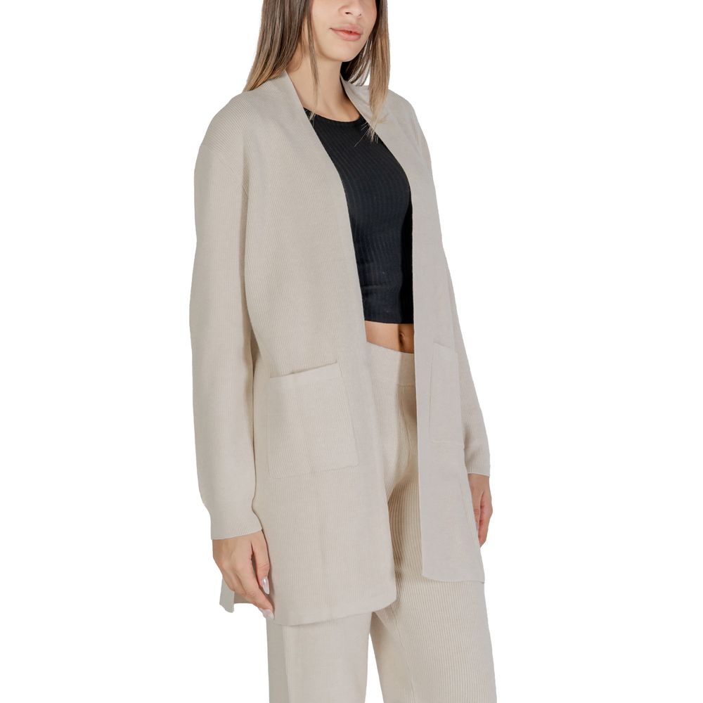 Cleré Beige Viscose Cardigan