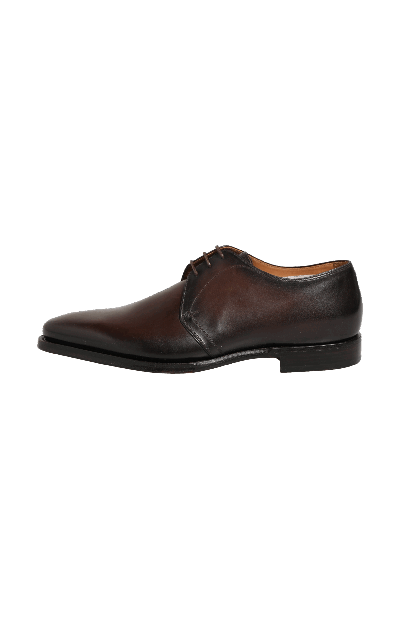 Dolce & Gabbana Brown Leather Lace Up Dress Men Derby Shoes