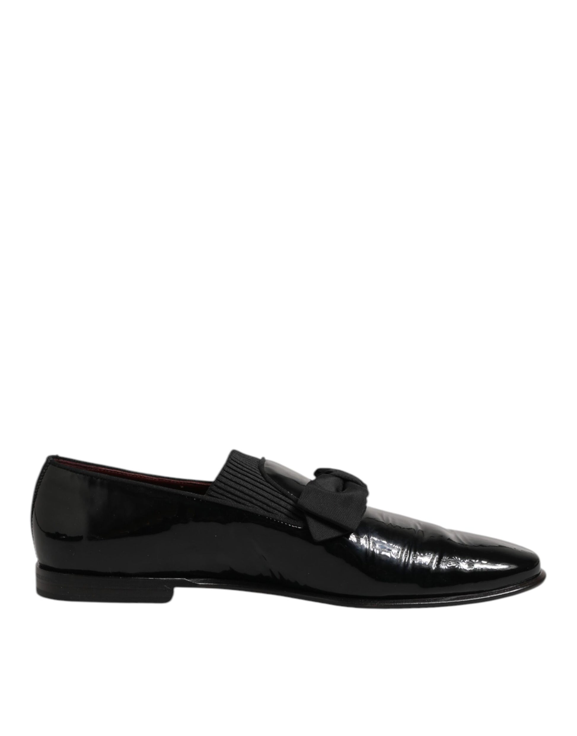 Dolce & Gabbana Leather Loafers Men Formal Dress Shoes