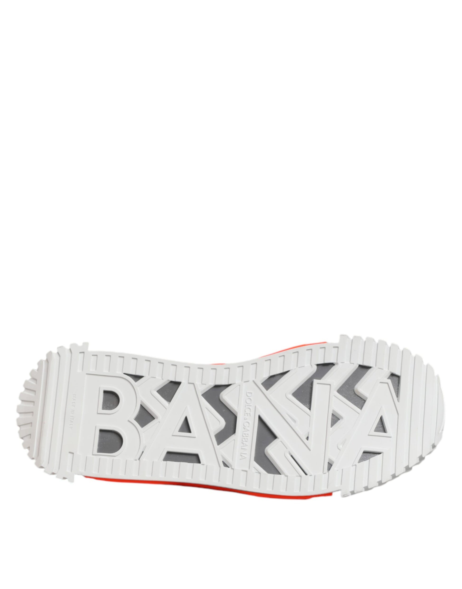 Dolce & Gabbana Multicolor Cotton Low Top NS1 Sneakers Shoes