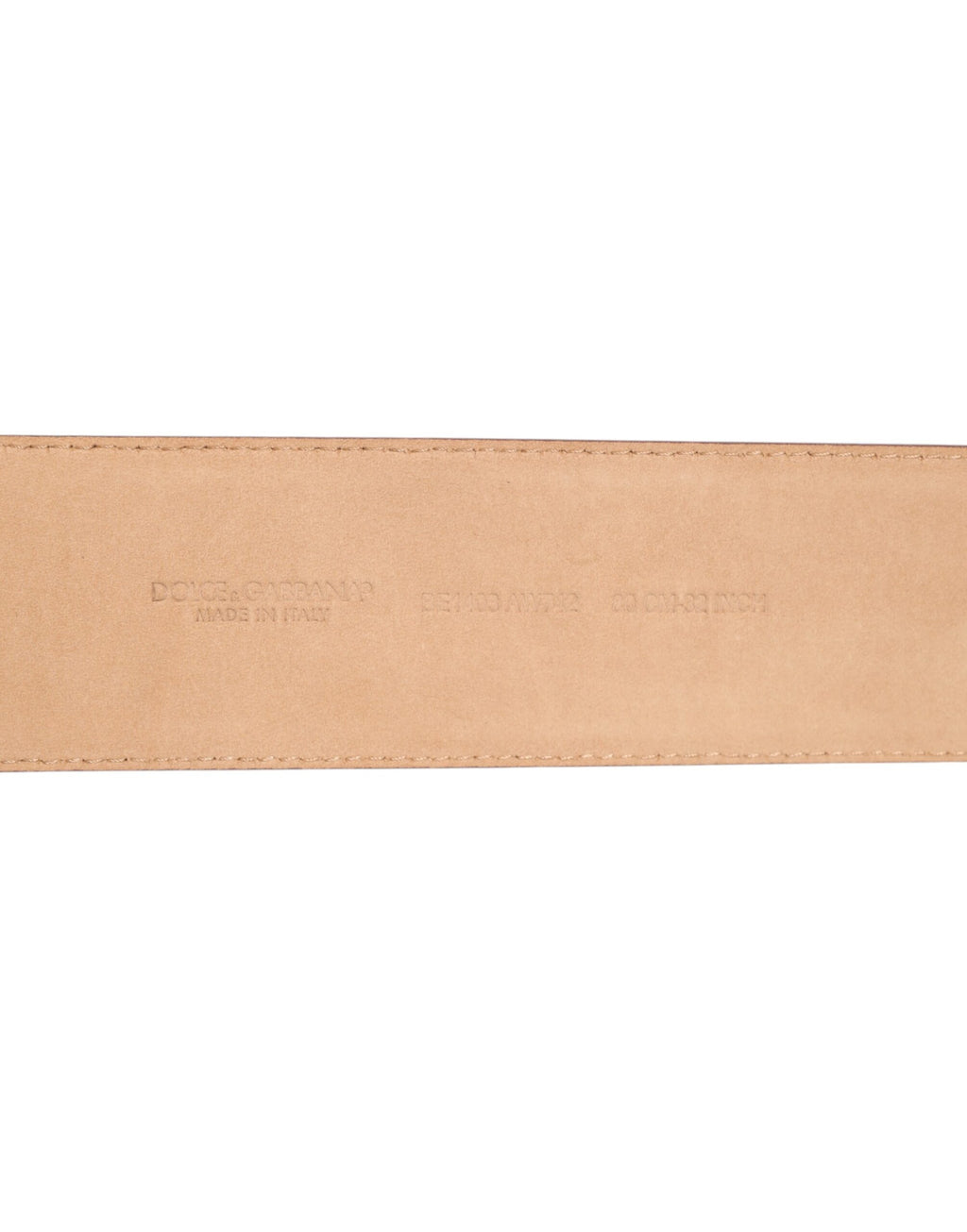 Dolce & Gabbana Burgundy Leather Gold Metal Buckle Women Belt