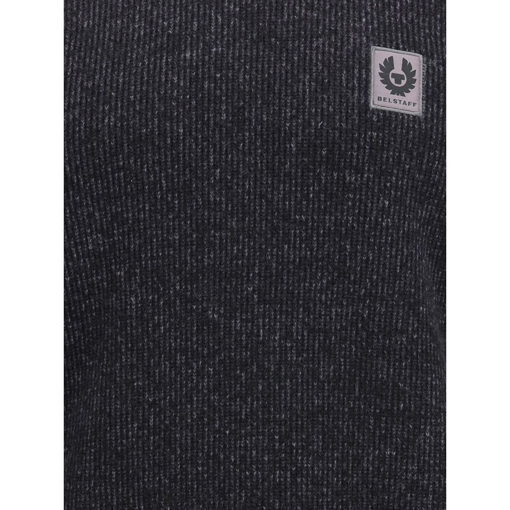 Belstaff Gray Wool Sweatshirt