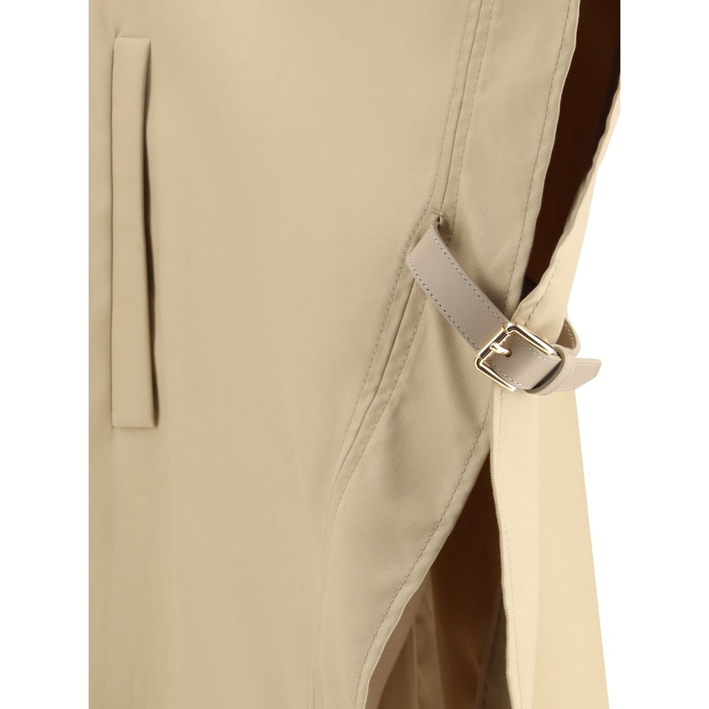 Max Mara Beige Cotton Coat