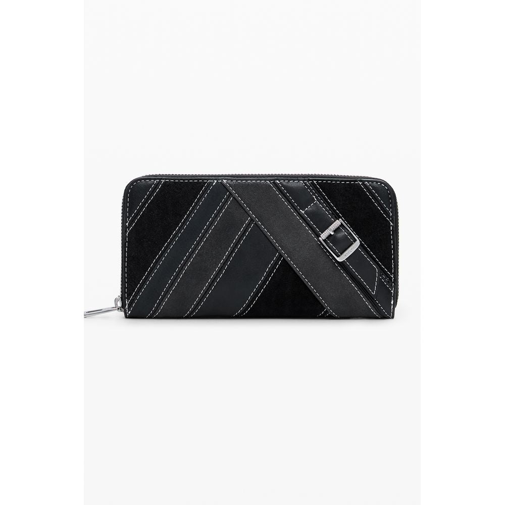 Desigual Black Polyethylene Women Wallet