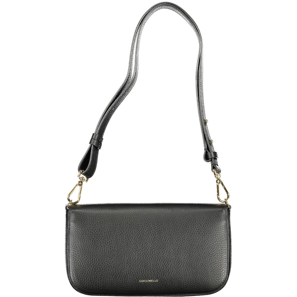 Coccinelle Black Leather Handbag