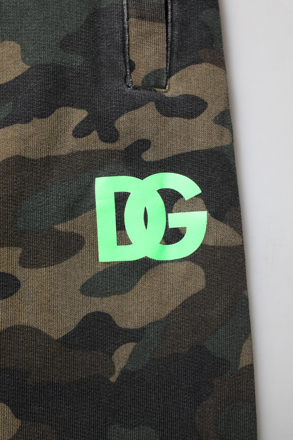 Dolce & Gabbana Multicolor Camouflage Cotton Men Jogger Pants