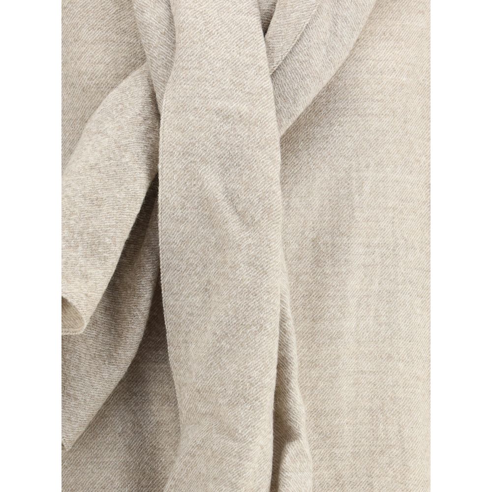 Darkpark Georgia Shirt with detachable matching scarf