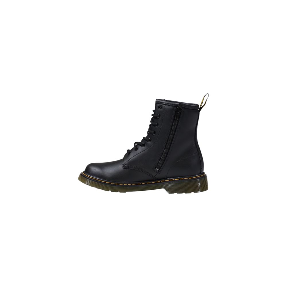 Dr. Martens Black Leather Lace-Up Boots