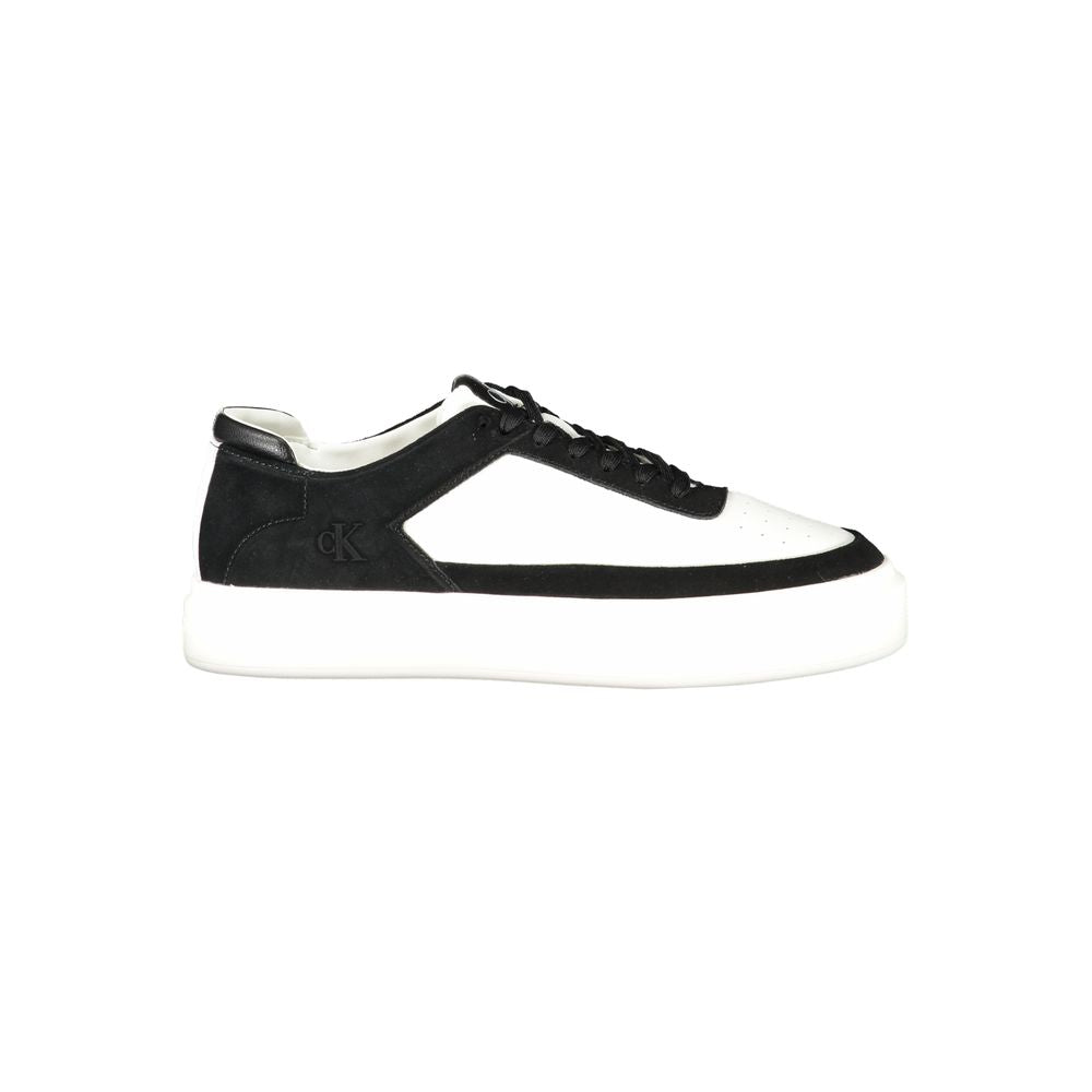 Calvin Klein White Leather Men Sneaker