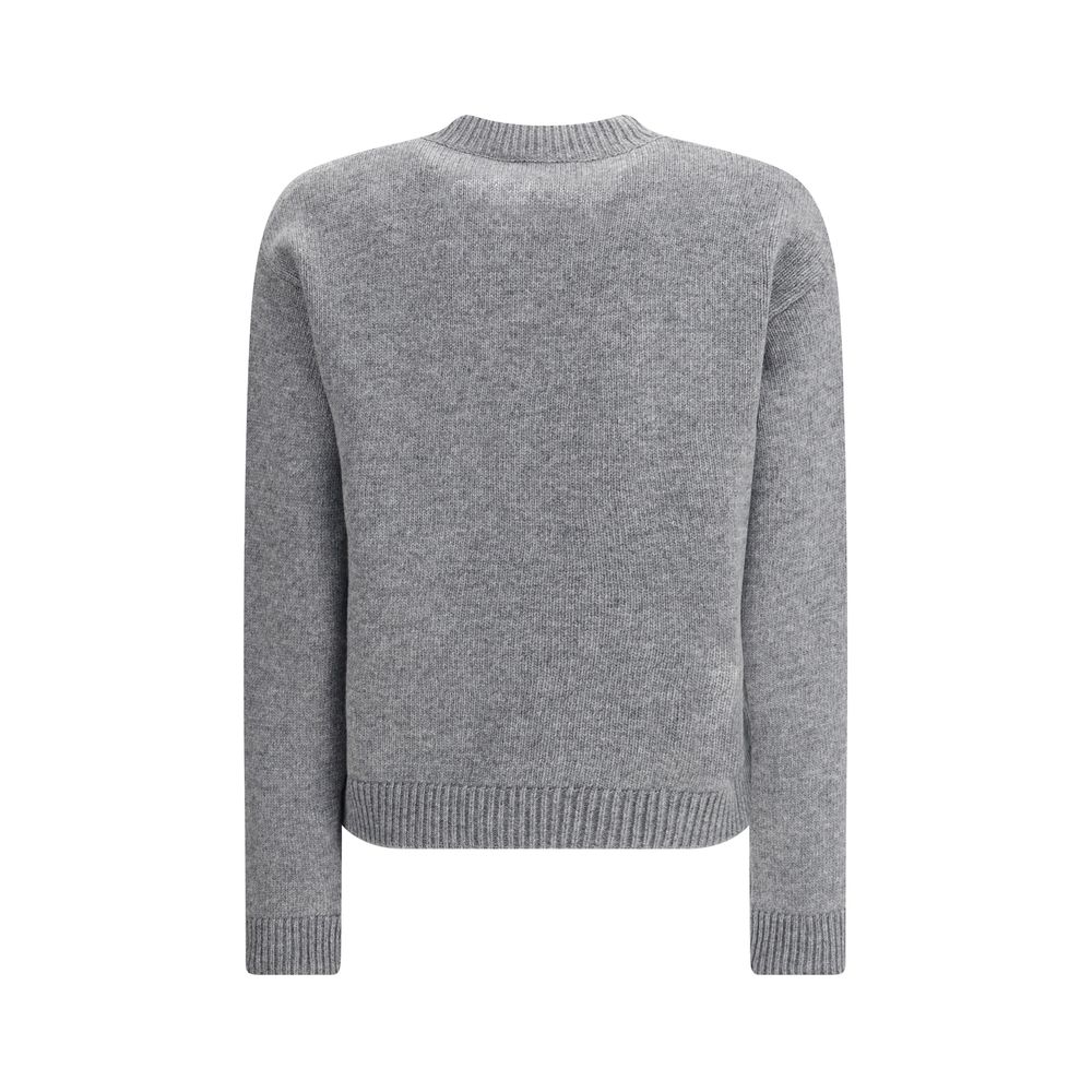 Gucci Gray Wool Sweatshirt