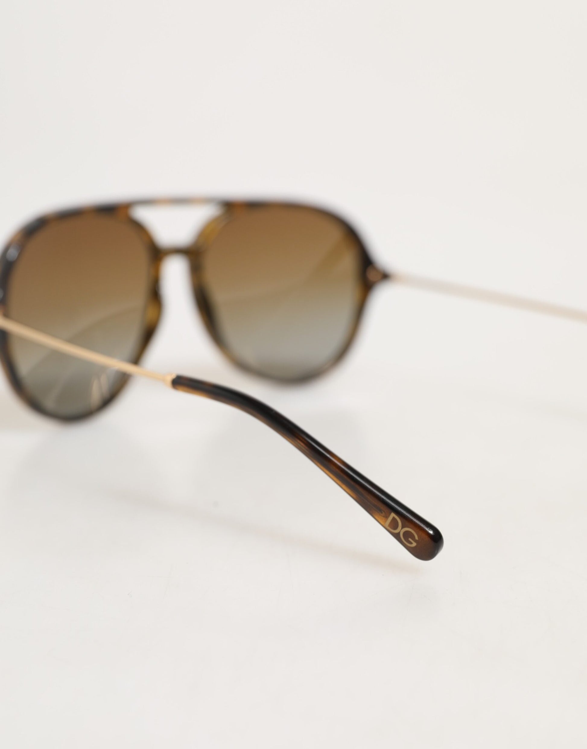 Dolce & Gabbana DG6159 Havana Frame Polarized Gradient Lenses Sunglasses