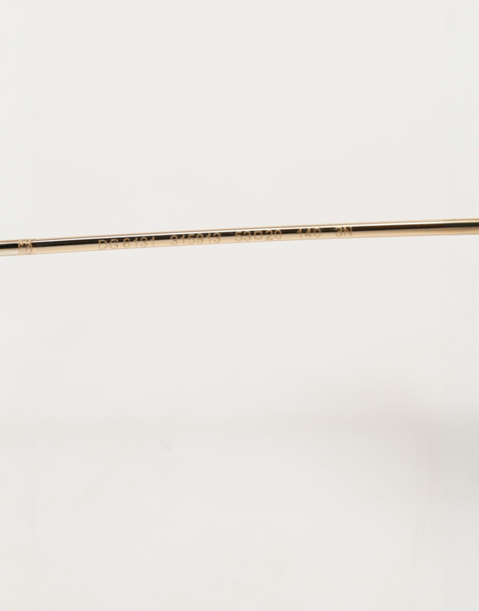 Dolce & Gabbana DG6131 Plissé Brown Butterfly Square Shades Sunglasses