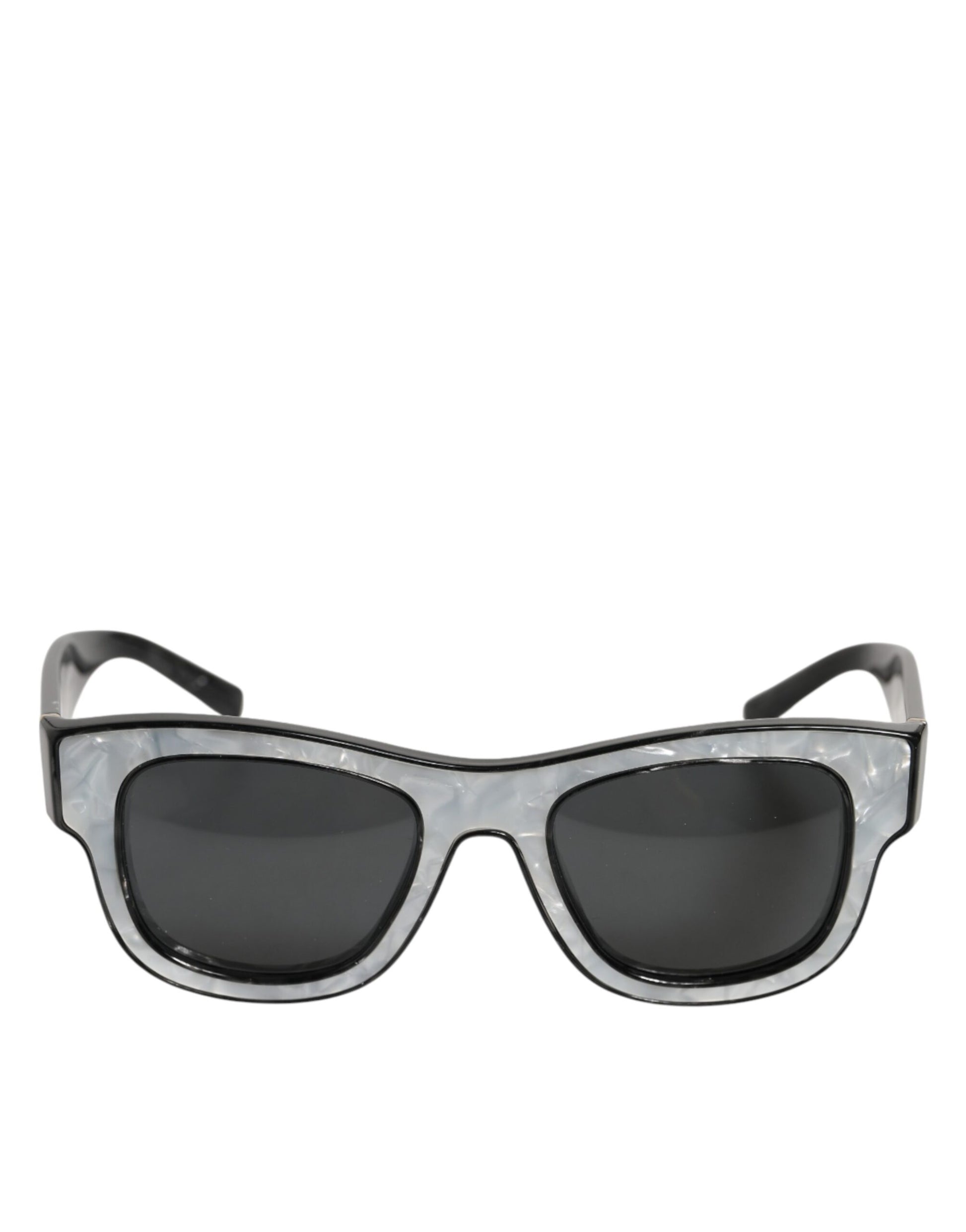 Dolce & Gabbana DG4379F Pearl White Acetate Frame Shades Sunglasses
