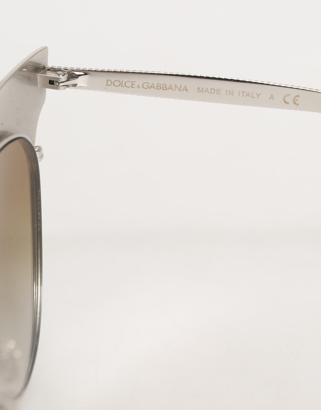 Dolce & Gabbana DG2178 Gold Metal Cat Eye Gradient Eyewear Sunglasses