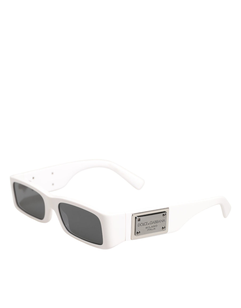 Dolce & Gabbana White Frame Re-Edition Shades Eyewear Sunglasses
