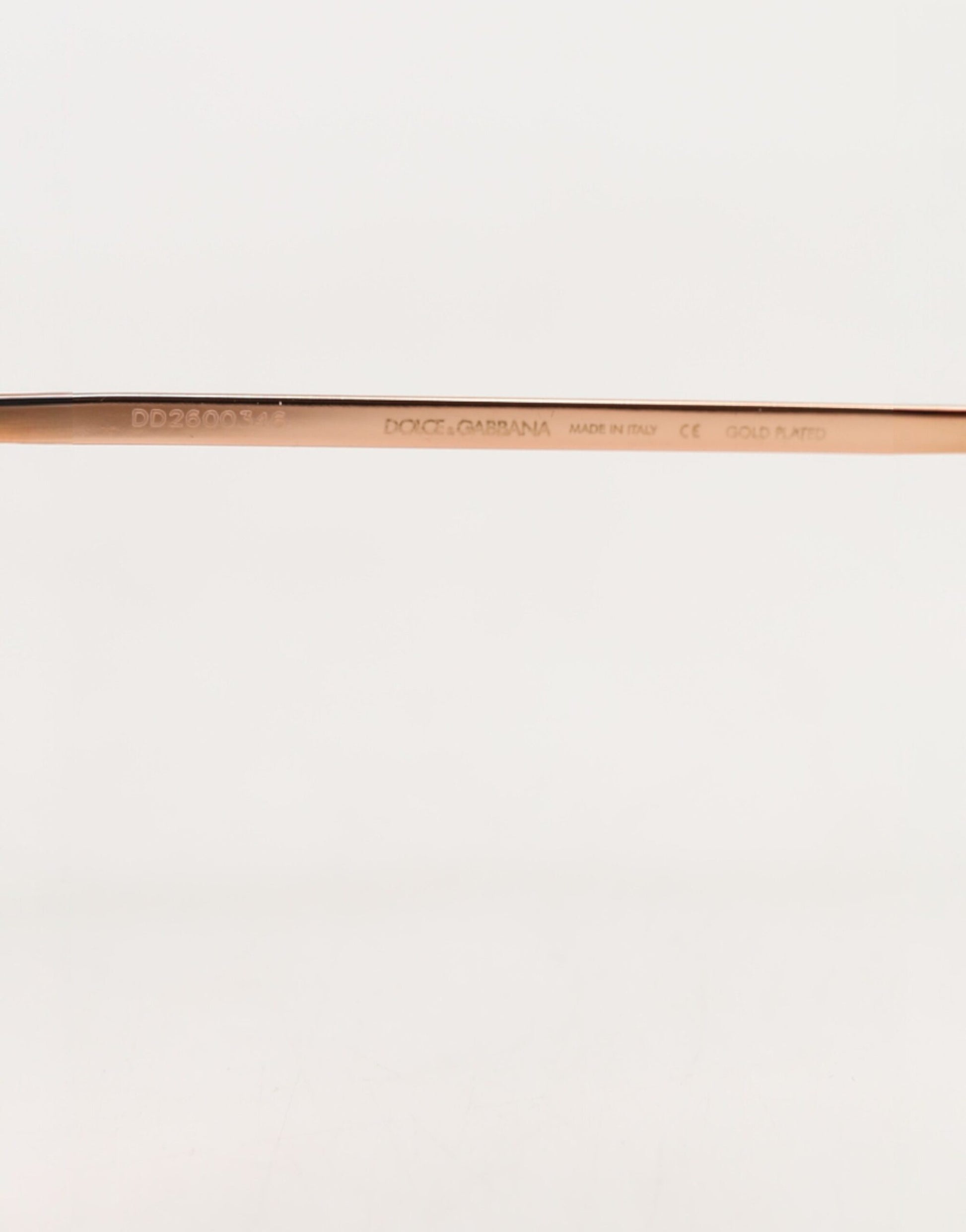 Dolce & Gabbana DG2215K Gold Metal Round Shades Eyewear Sunglasses