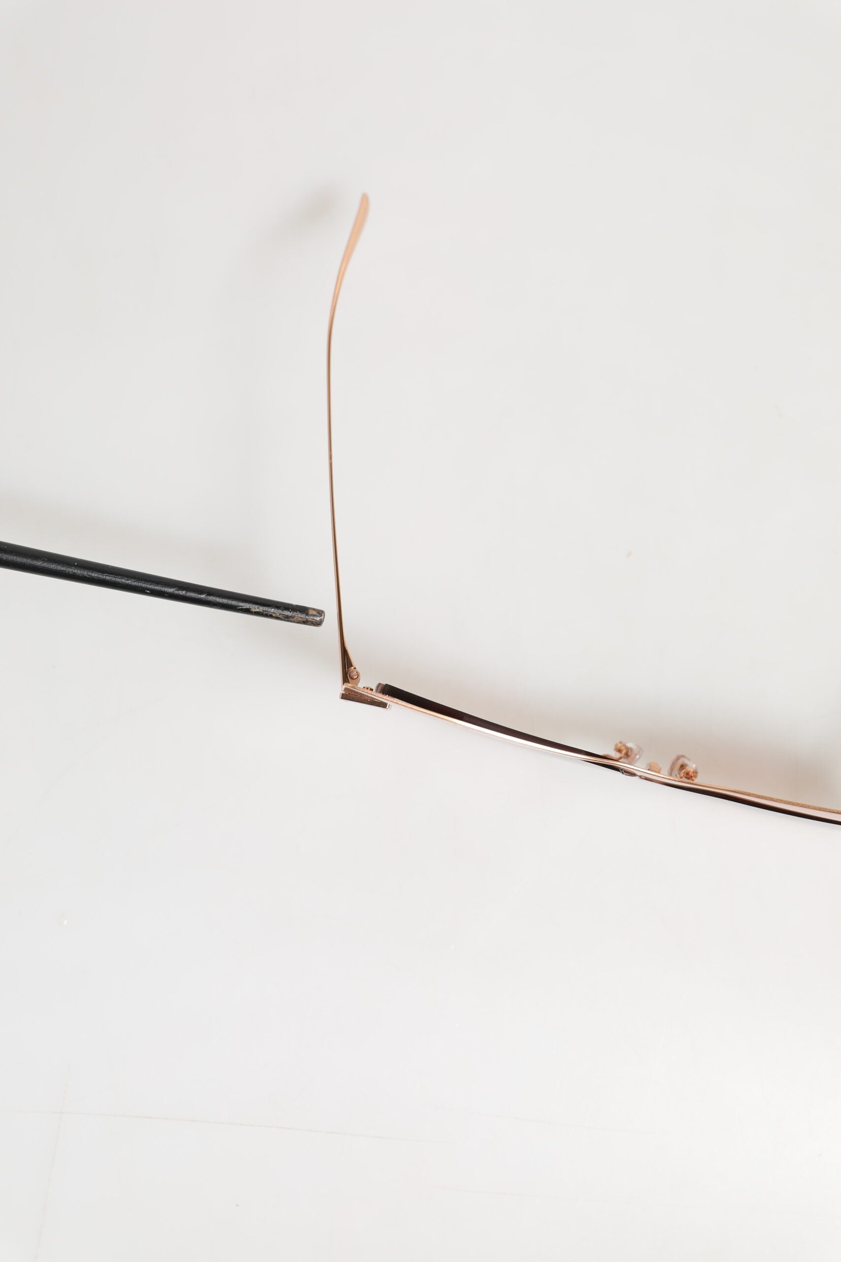 Dolce & Gabbana DG2224 Sand Rose Gold Cat Eye Irregular Frame Sunglasses