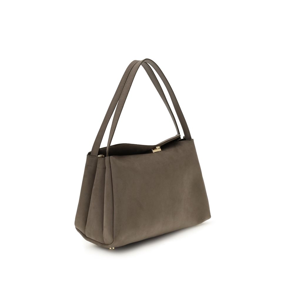 THEMOIRè Brown Polyester Shoulder Bag
