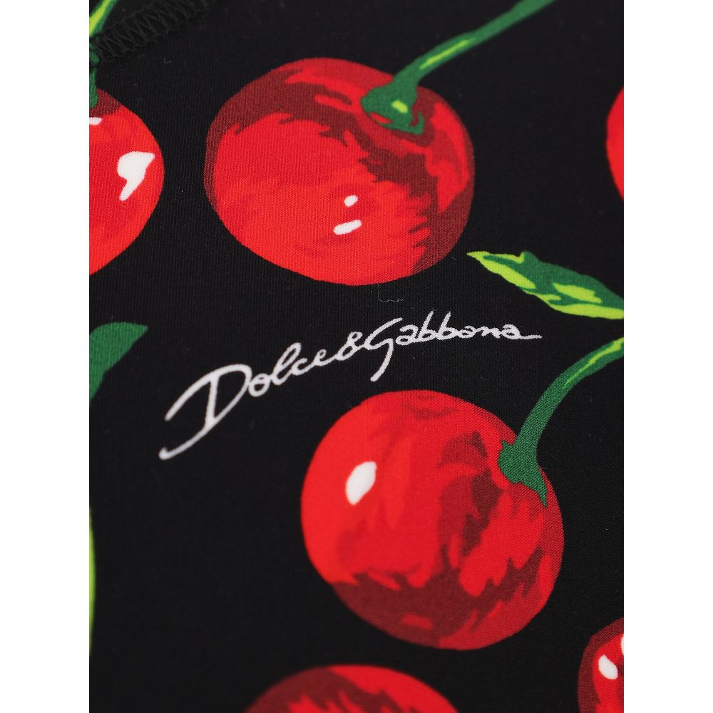 Dolce & Gabbana Bicolor Polyamide Short Dress