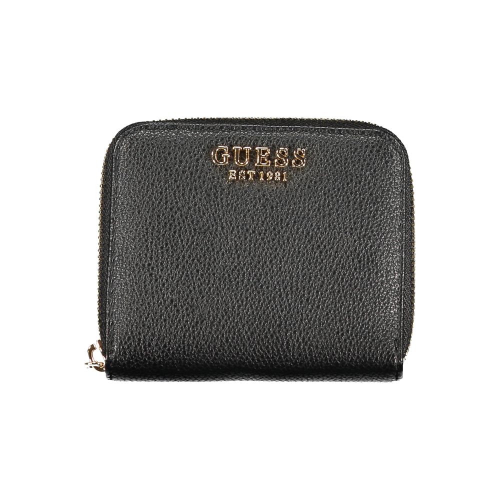 Guess Jeans Black Polyethylene Wallet