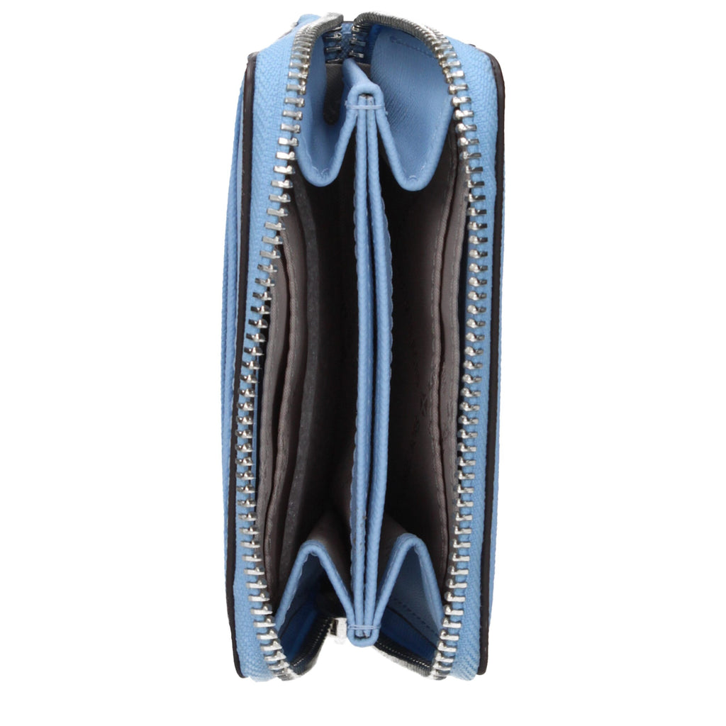 Michael Kors Light Blue Leather Cardholder