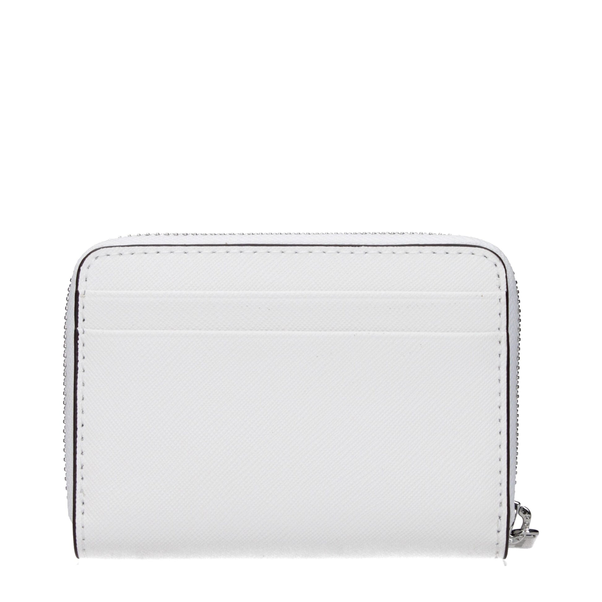 Michael Kors White Leather Cardholder