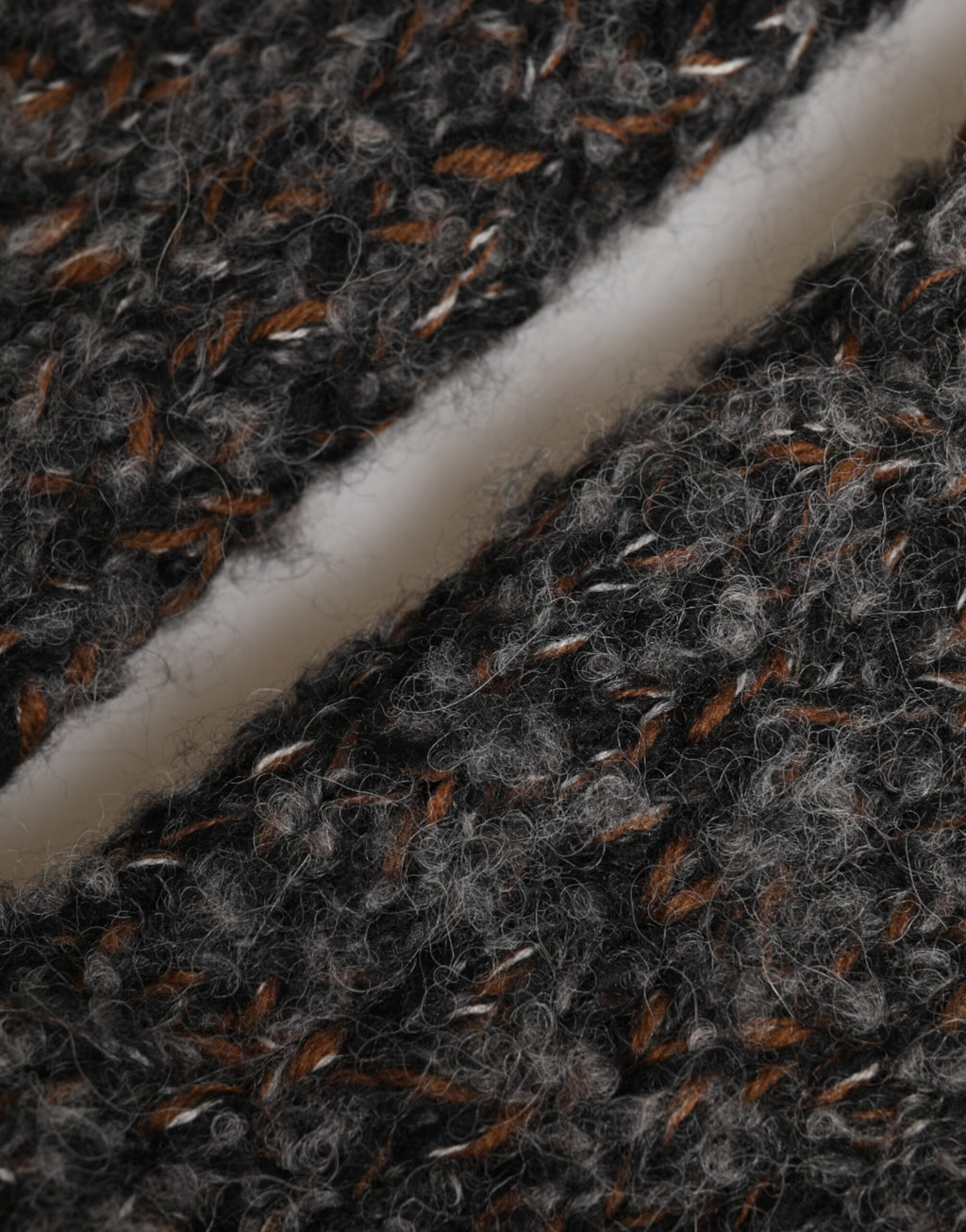 Dolce & Gabbana Gray Virgin Wool Knitted Fingerless Men Gloves