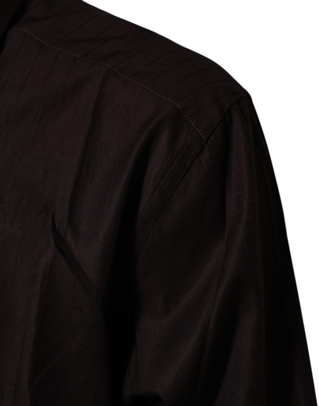 Dolce & Gabbana Brown Cotton LongSleeve MARTINI Dress  Shirt