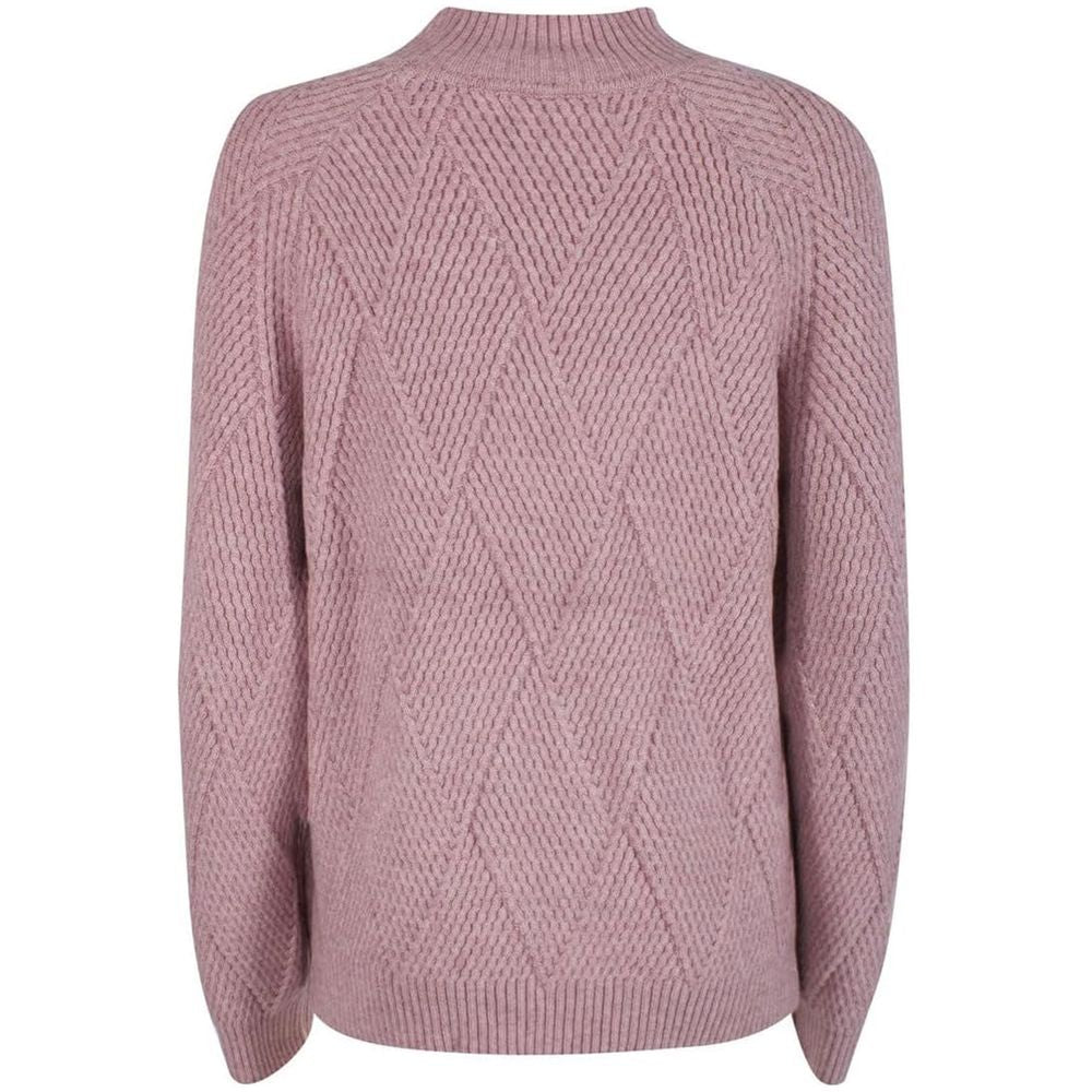 Yes Zee Pink Marabou Sweater
