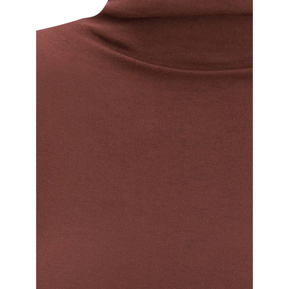 Wolford Bordeaux Polyamide Top