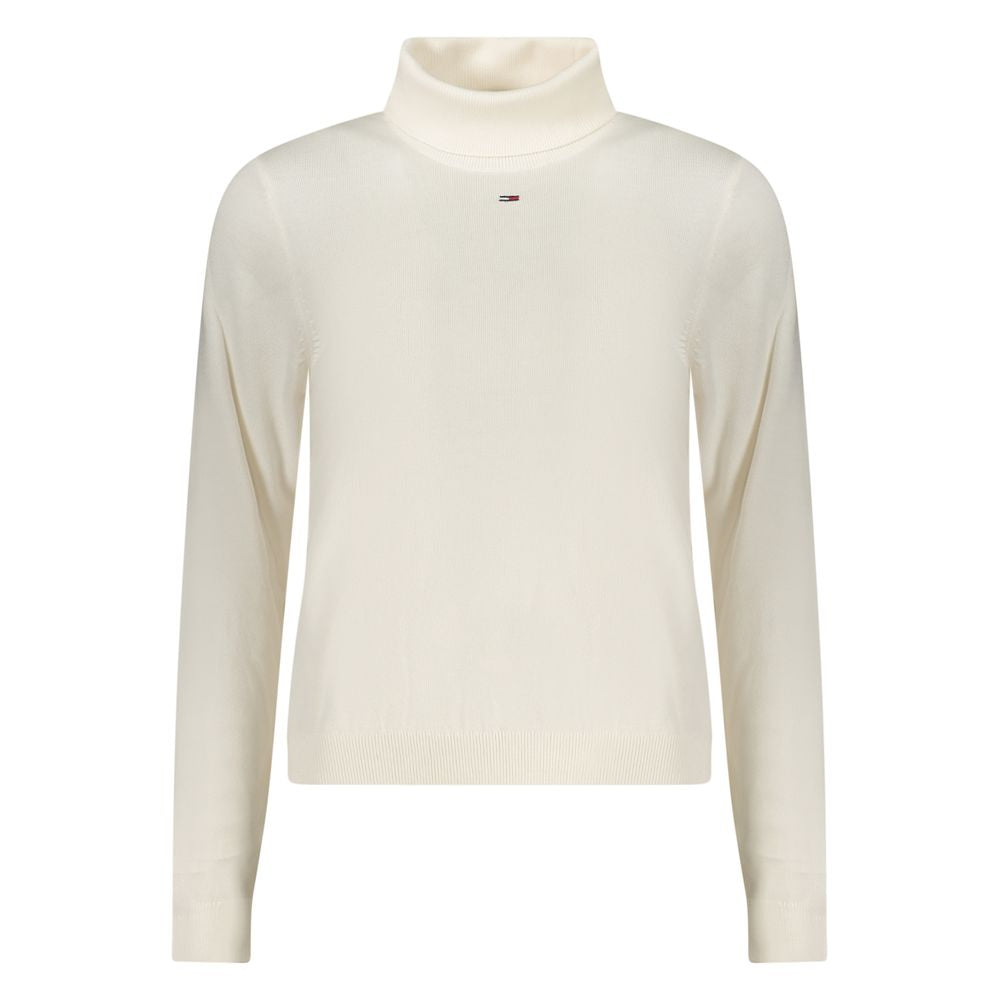 Tommy Hilfiger White Cotton Women Sweater