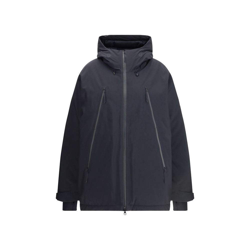 MM6 Black Polyester Parka