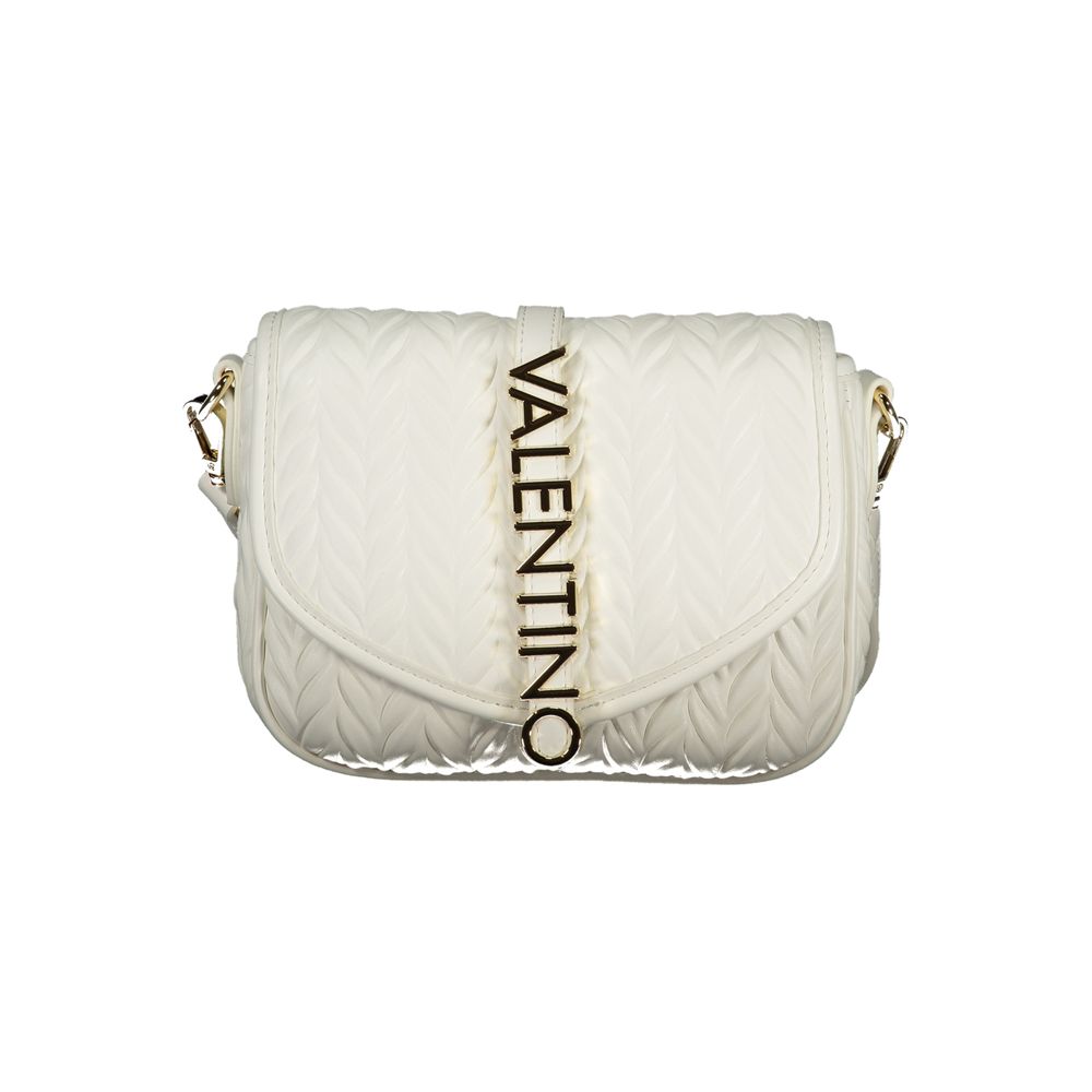 Mario Valentino White Polyethylene Handbag