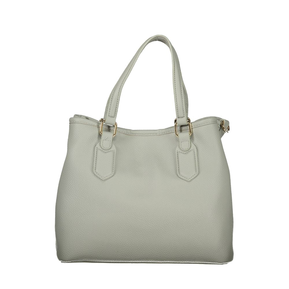 Mario Valentino Gray Polyethylene Handbag