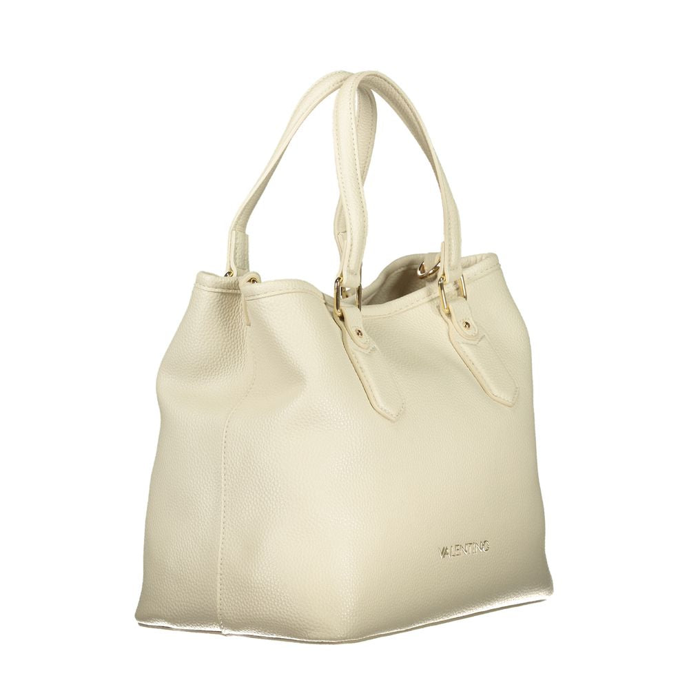 Mario Valentino Beige Polyethylene Handbag