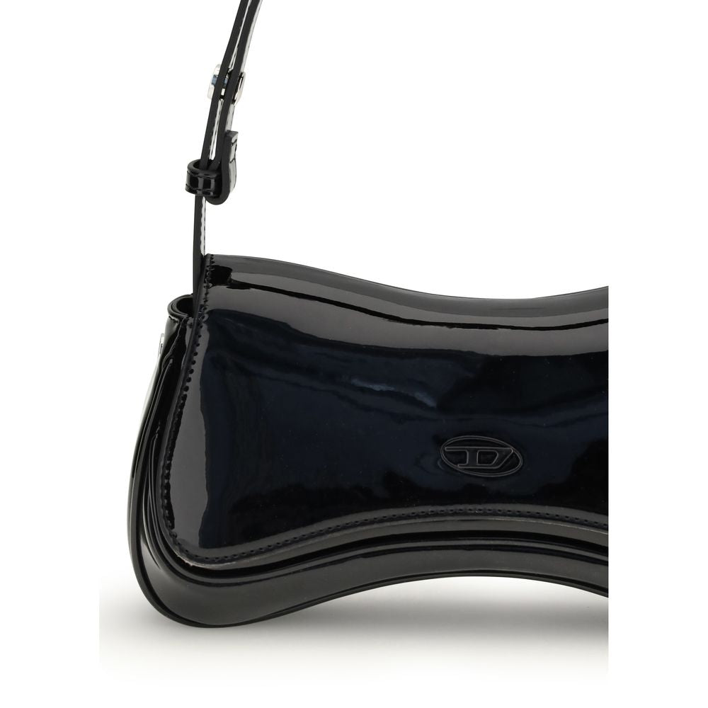 Diesel Black Polyethylene Shoulder Bag