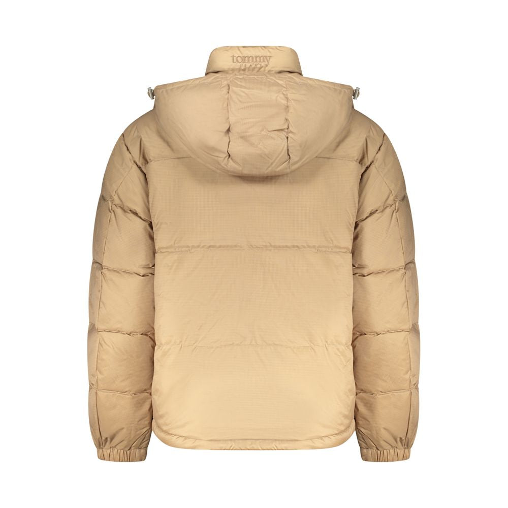 Tommy Hilfiger Beige Polyester Men Jacket