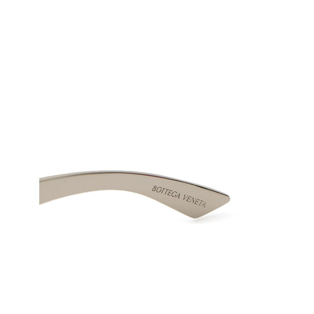 Bottega Veneta Gray Metal Sunglasses