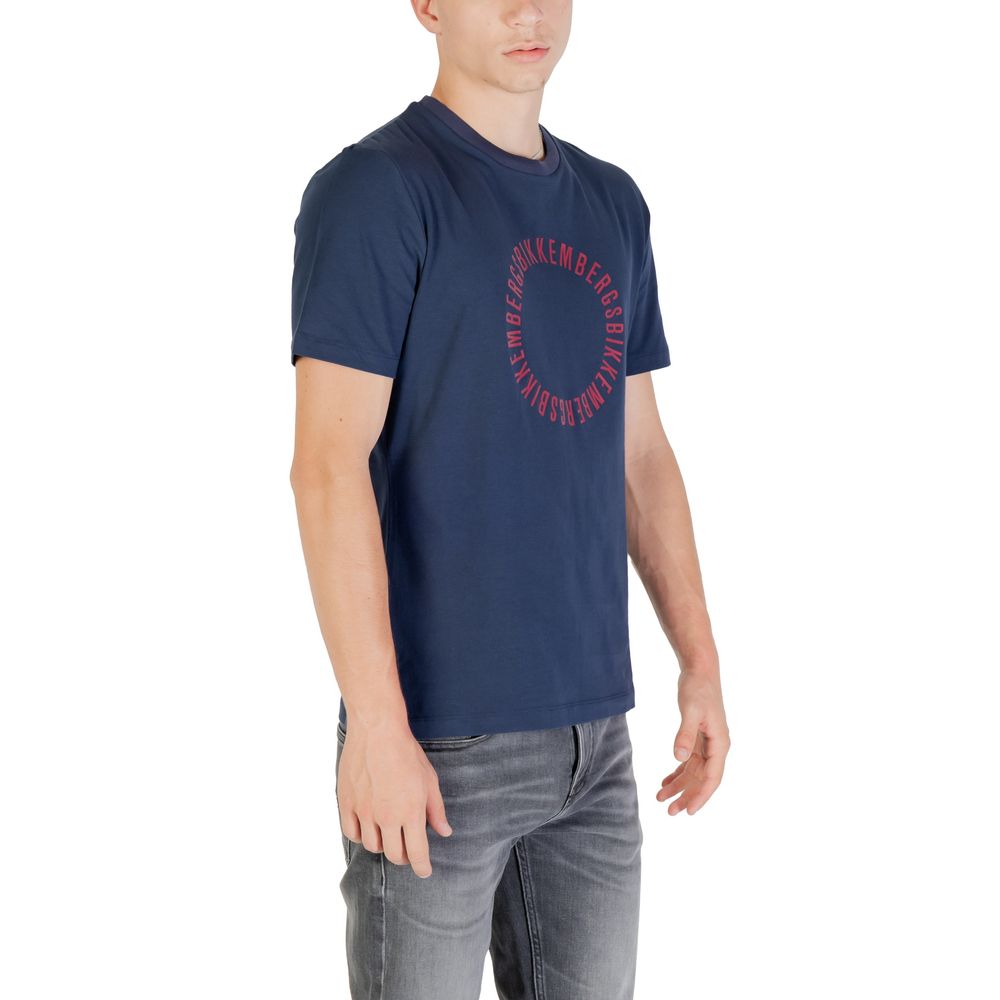 Bikkembergs Blue Cotton T-Shirt