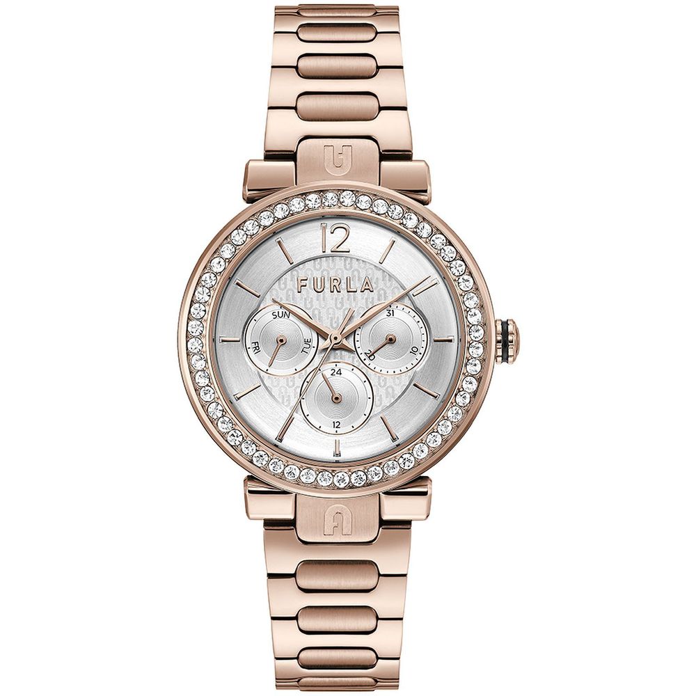 Furla Multicolor Stainless Steel Dress Watch