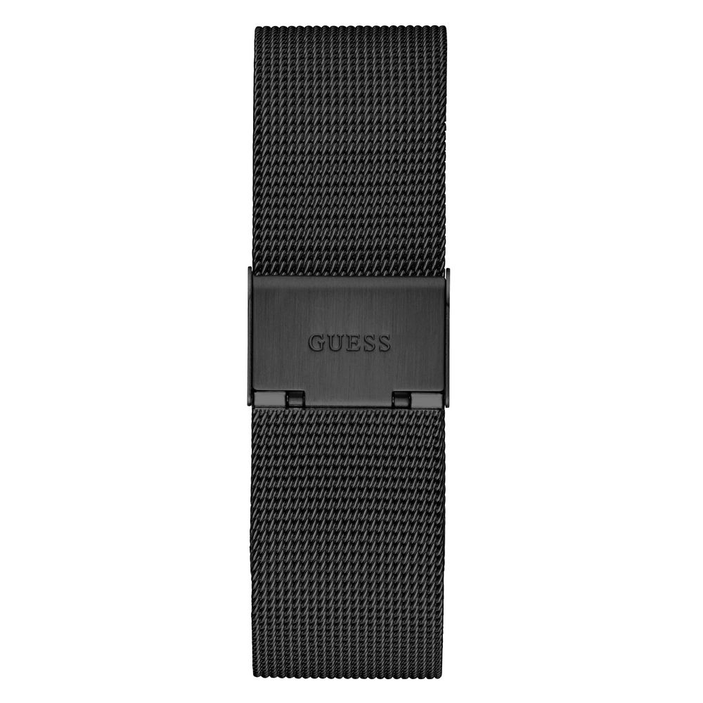 Guess Black Stainless Steel Dress Watch