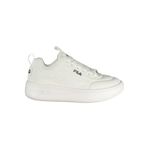 Fila White Polyester Sneaker